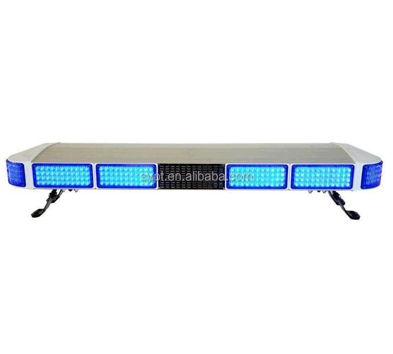 Kenya polis car led warning lightbar with speaker