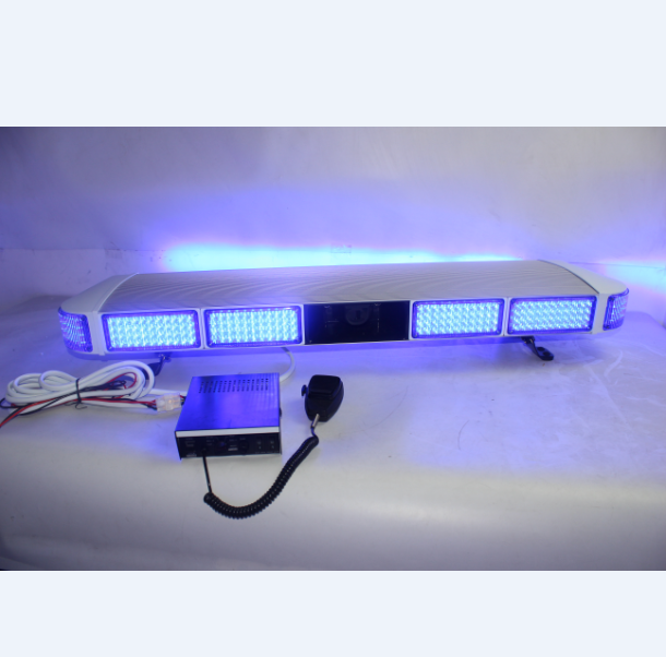 Kenya polis car led warning lightbar with speaker