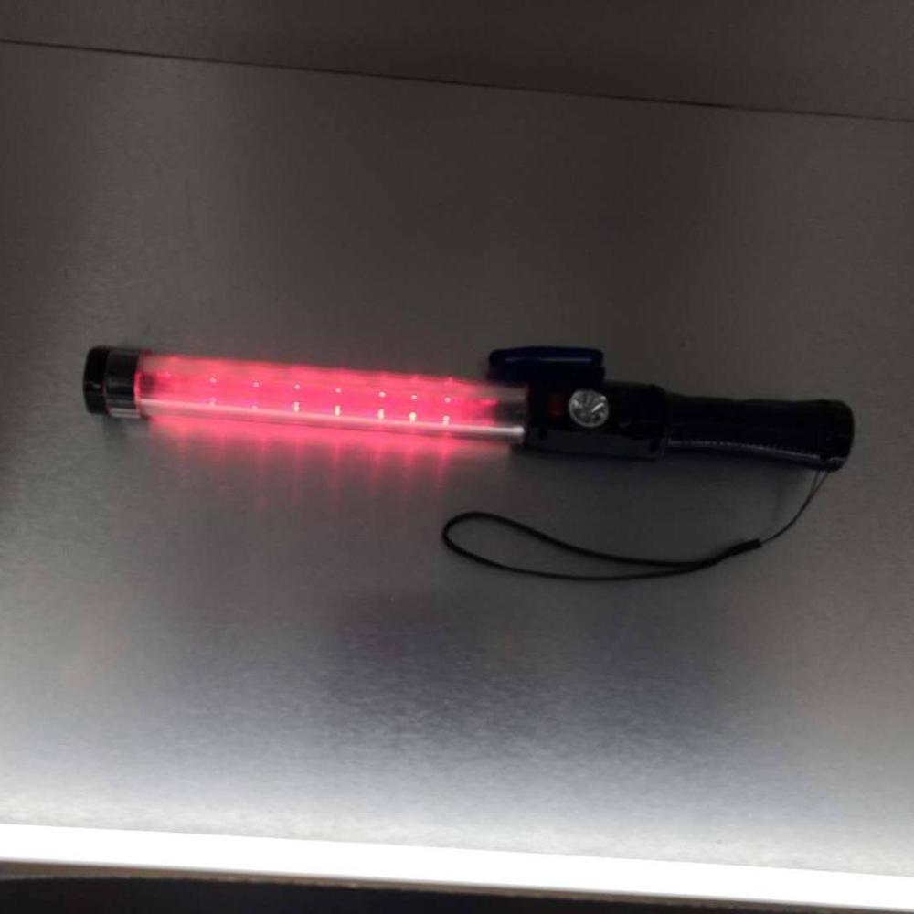 led traffic  strobe light baton magnetic torch light baton