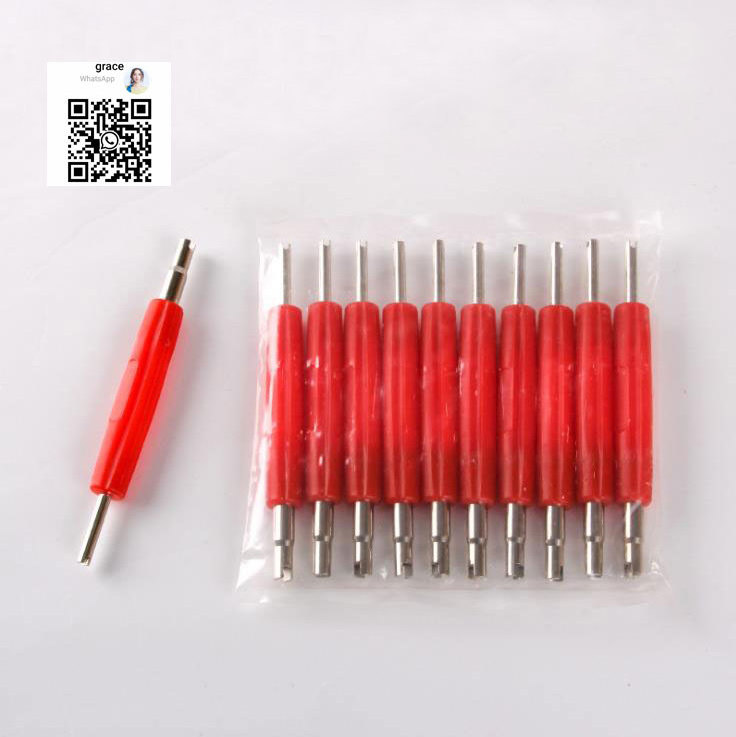 Double-end Screw Driver Car Tire Valve Core Removal Tool Auto Tyre Repair Kit Wrench Motorcycle Install