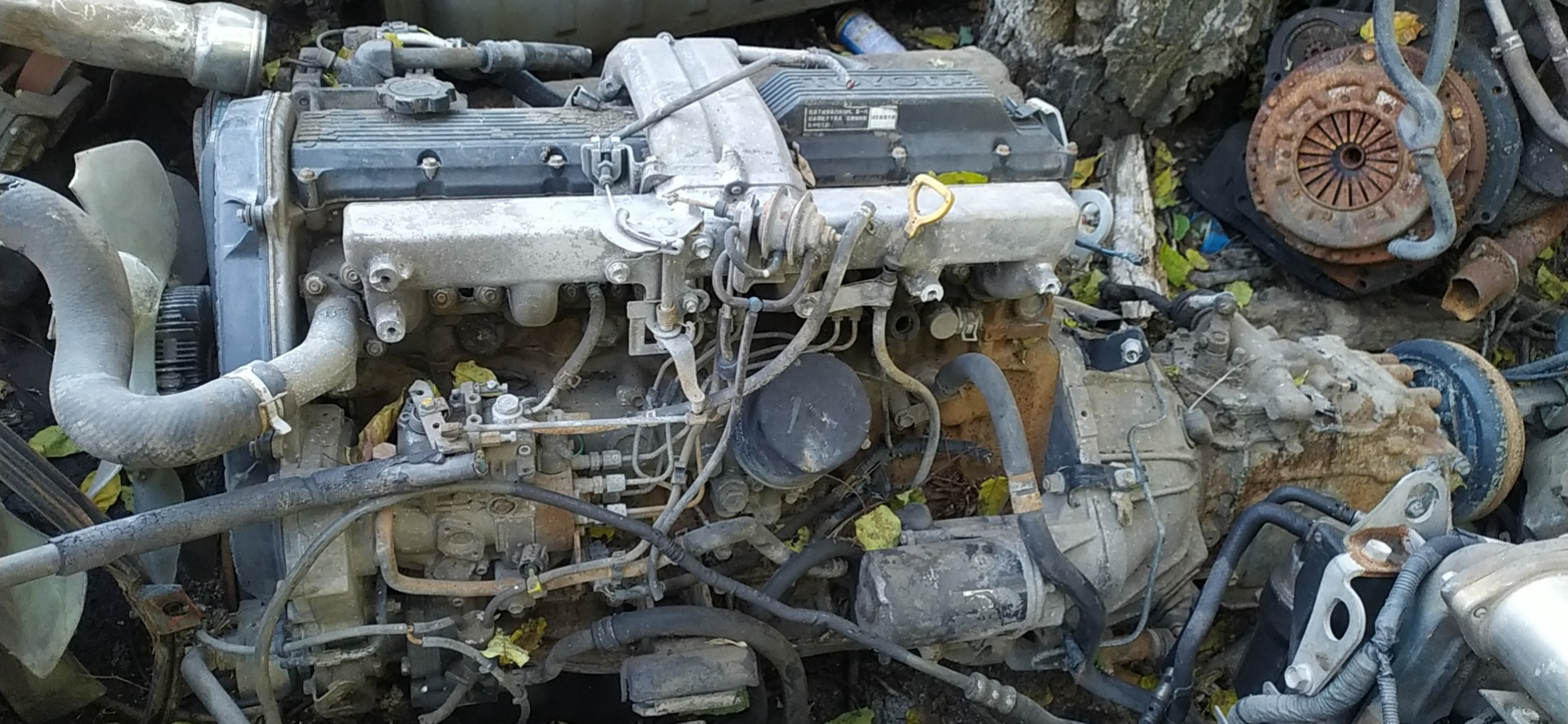 Hot Selling Japanese Used 1hz Diesel Engine With Transmission For Sale