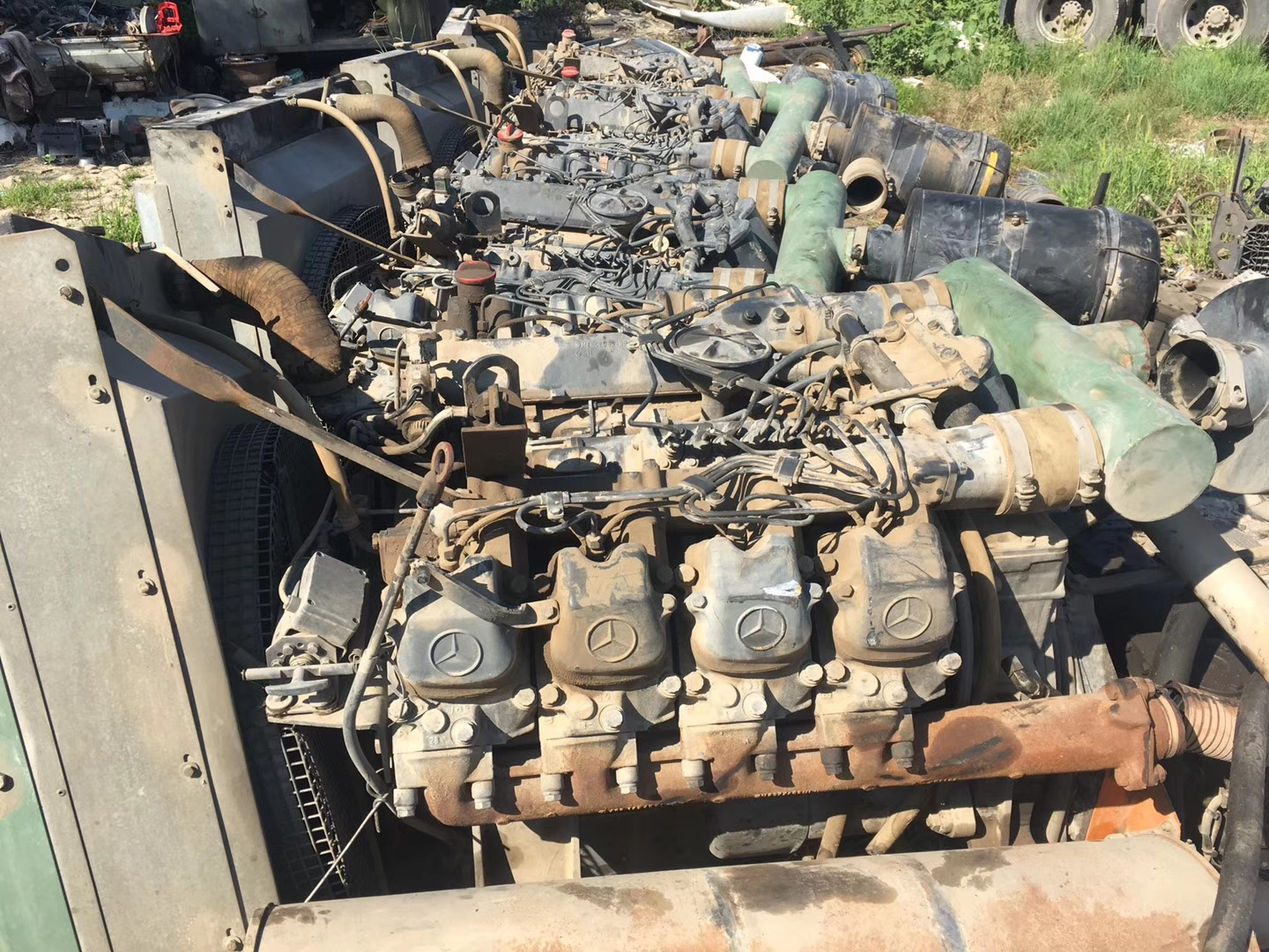 Low price ORIGINAL GERMANY BEZ OM442 OM442A OM442LA USED Engine With Good Condition For Sale