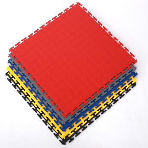 Heavy Duty Interlocking Pvc Garage Floor Tiles/removable Plastic Interlocking Warehouse Floor Mats