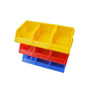 Bulk Stocks warehouse Tool Hardware Storage box Picking stackable Stacking Hanging Plastic shelf Storage Bin Part Bin