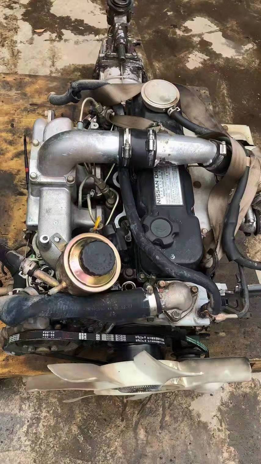 Complete Used Qd32 Engine With Manual Gearbox With Turbo Diesel Engine