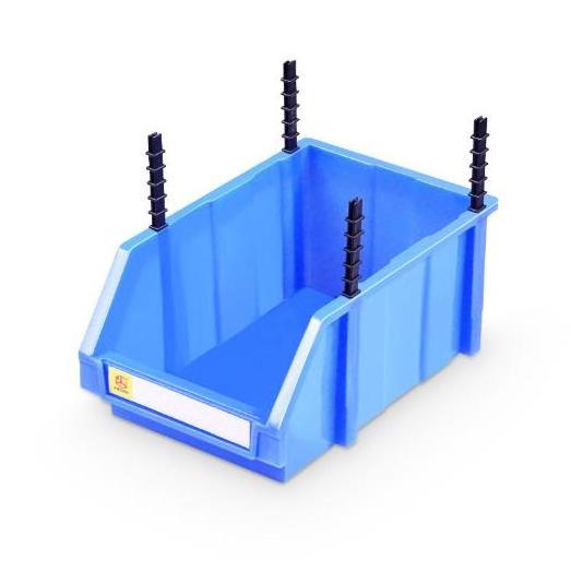 Workshop and Industrial Storage Plastic Box, Stackable Picking Bins 170*118*75mm