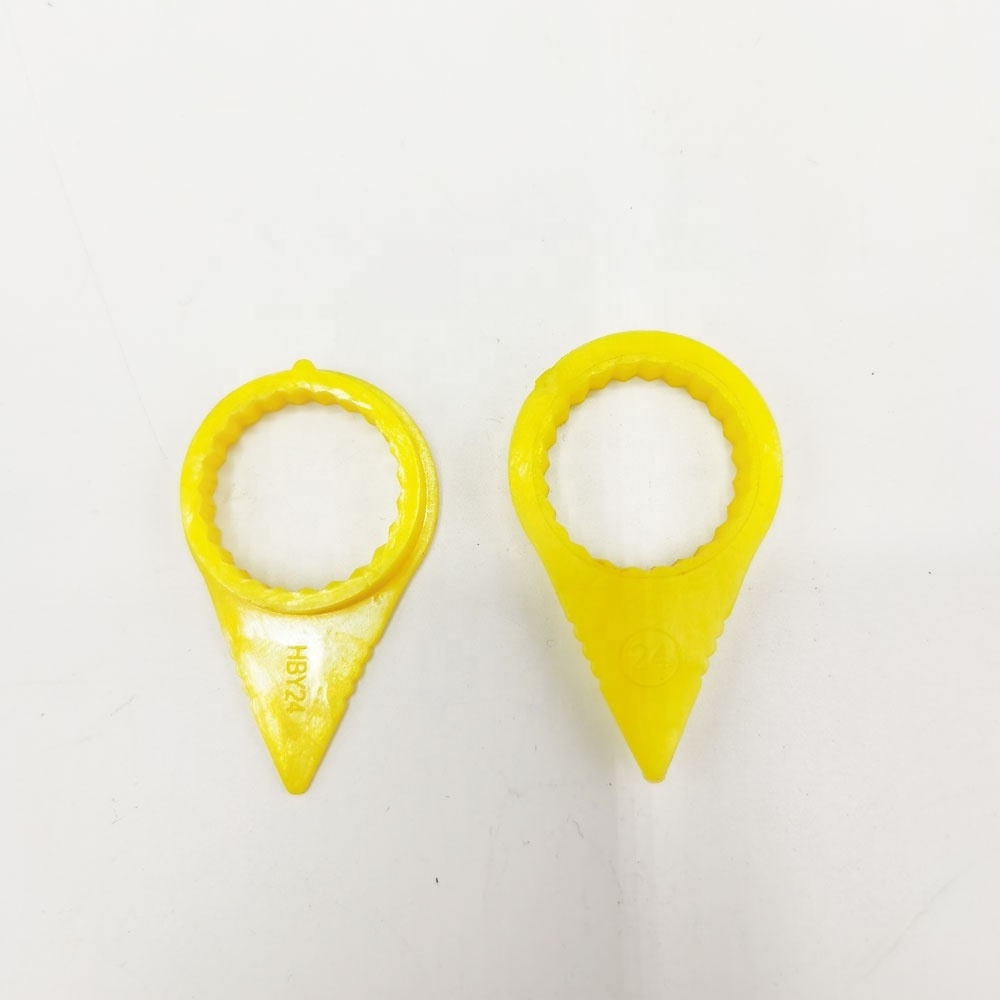 Safety truck Dustite Wheel Nut Indicator Loose Lorry Yellow Set Of 24mm 25mm 26mm HBY24