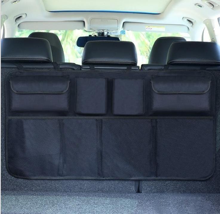 Car Boot Organiser Storage Car Trunk Organizers Car Backseat Organiser Durable Foldable Cargo Net Storage for All Vehicles