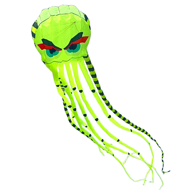 Octopus Soft Kite New 3D 8M Kite Outdoor Flying High Power Kite Easy To Fly Equipped With A 200 Meter String Wheel