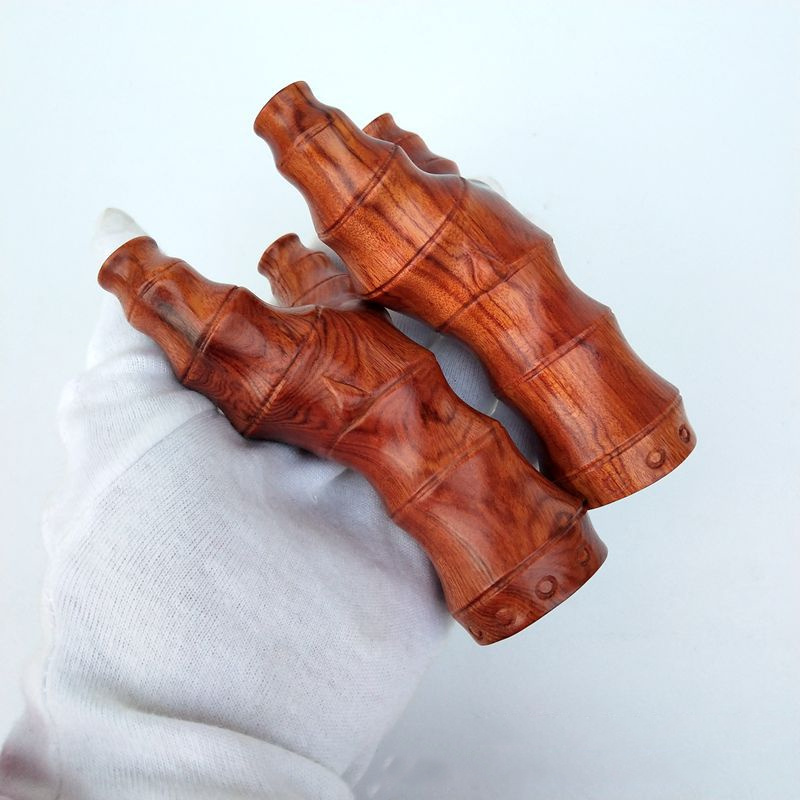 Desert Iron Bamboo Three-Dimensional Carving Monolithic Solid Wood Flat Rubber Band Outdoor Toy Slingshot Outdoor Games