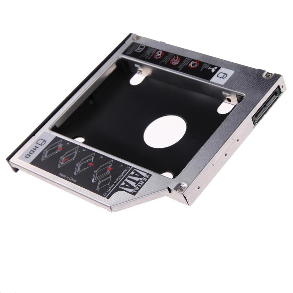 Universal 12.5mm SATA 2nd HDD SSD Hard Drive Caddy for 12.7mm CD/DVD-ROM Optical Bay With Original Packaging