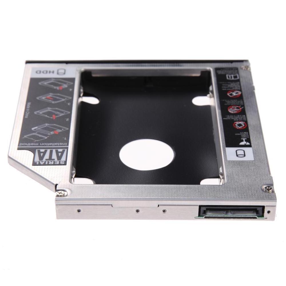 Universal 12.5mm SATA 2nd HDD SSD Hard Drive Caddy for 12.7mm CD/DVD-ROM Optical Bay With Original Packaging