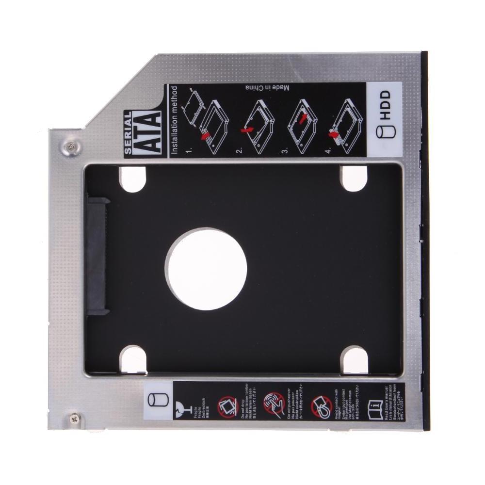 Universal 12.5mm SATA 2nd HDD SSD Hard Drive Caddy for 12.7mm CD/DVD-ROM Optical Bay With Original Packaging