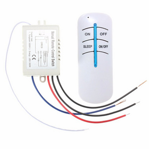 Hot Sale 1 Way Digital RF Remote Control Switch ON/OFF Wireless Kit For Bedroom Light Lamp 300W 220V