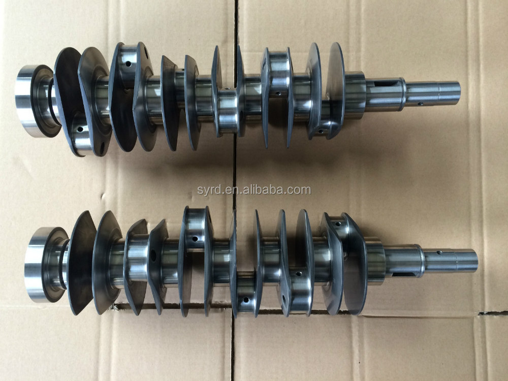 Custom designed 4340 Forged Titanium engine Crankshaft