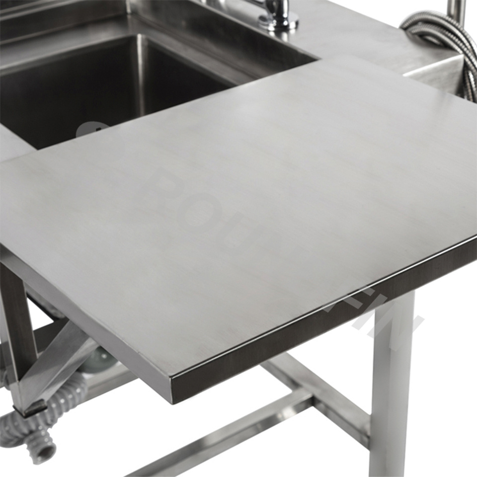 Roundfin RD-1009 funeral morgue anatomy dissection table