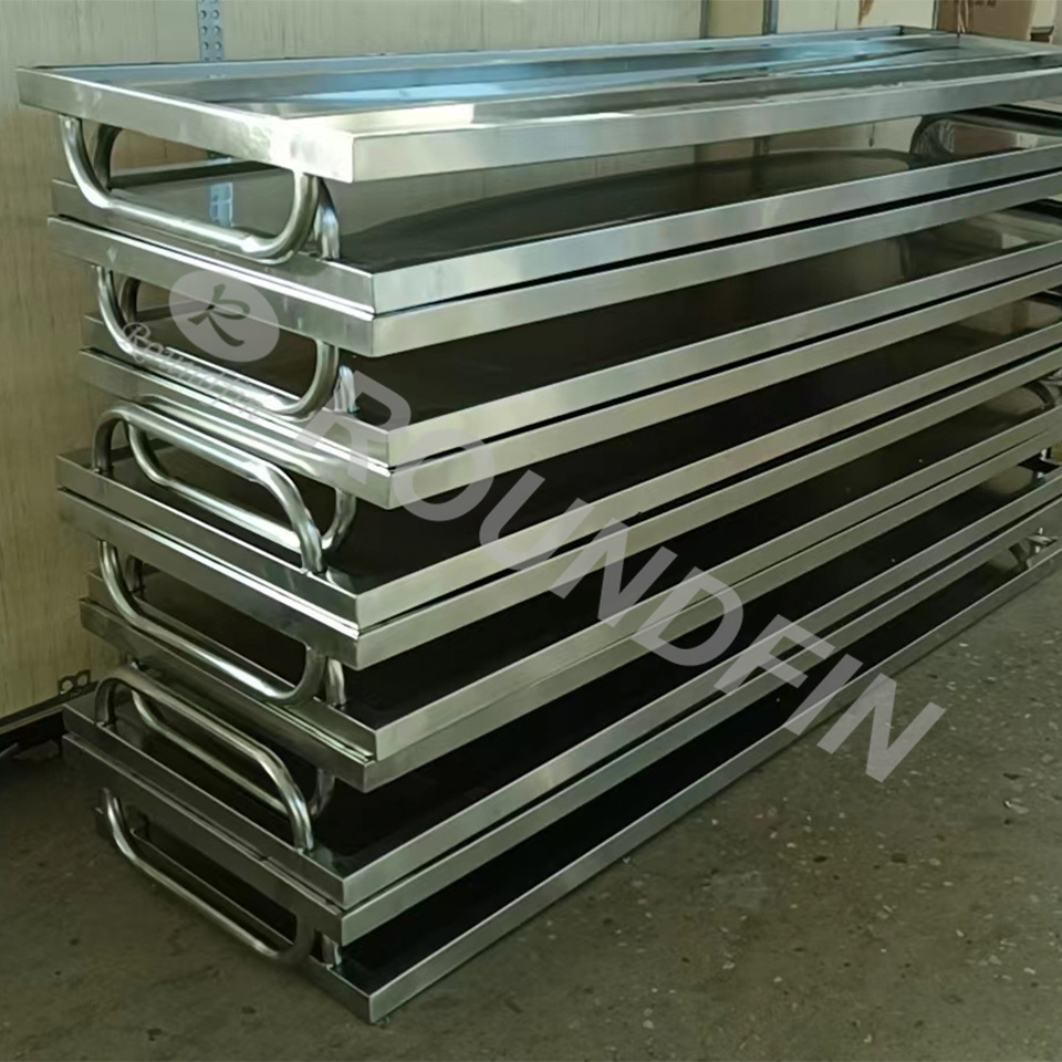 Stainless steel morgue cadaver shelf corpse storage rack