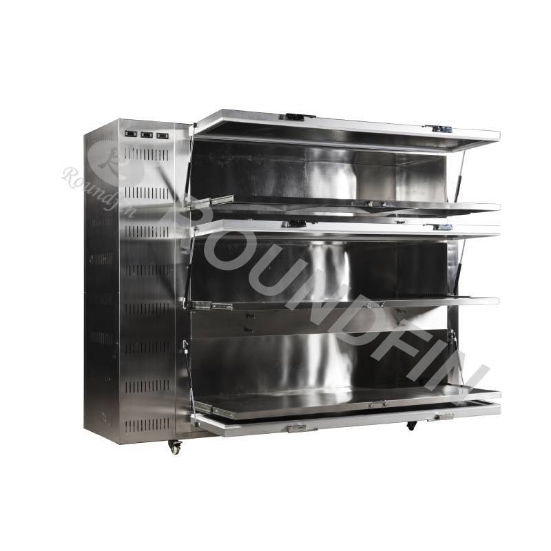 Roundfin RD-3S Factory direct mortuary funeral products corpse morgue refrigerators