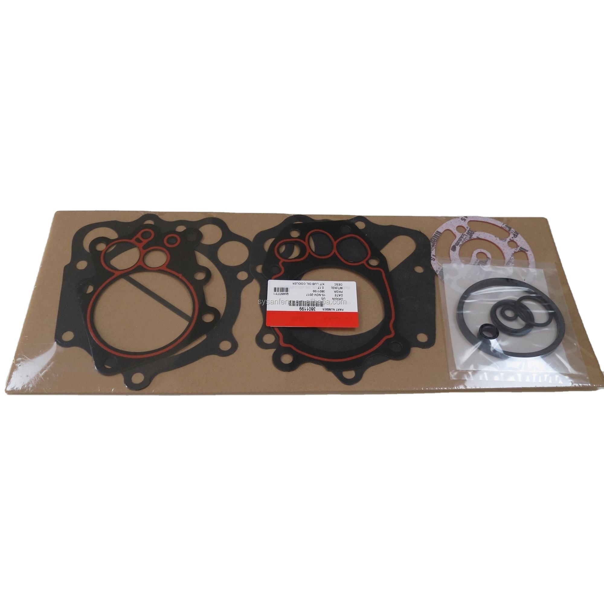 Factory Direct Sale Diesel Engine Parts NTA855 Cooler Seal Gasket Repair Kits 3801199