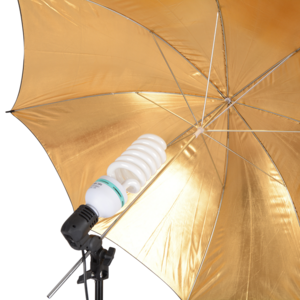 Photography camera 33" Black/Gold Photo Studio Umbrella