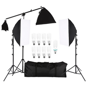 Photographic Equipment Photographic Accessories 50x70cm Softbox Studio Light Softbox Kit 5 Kits Aluminum Black Silver 50*70cm 2M