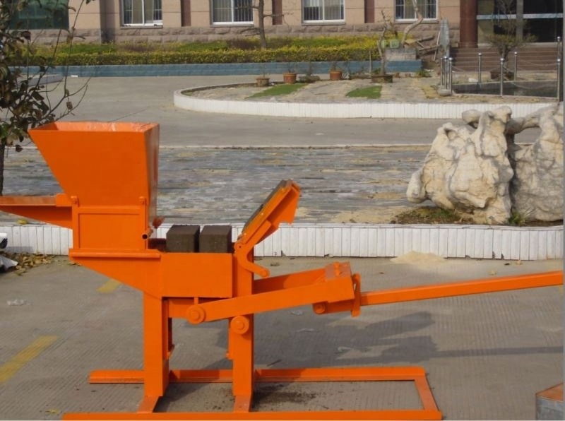 manufacture sale qmr2-40 hand press manual hydraulic paving brick making machine