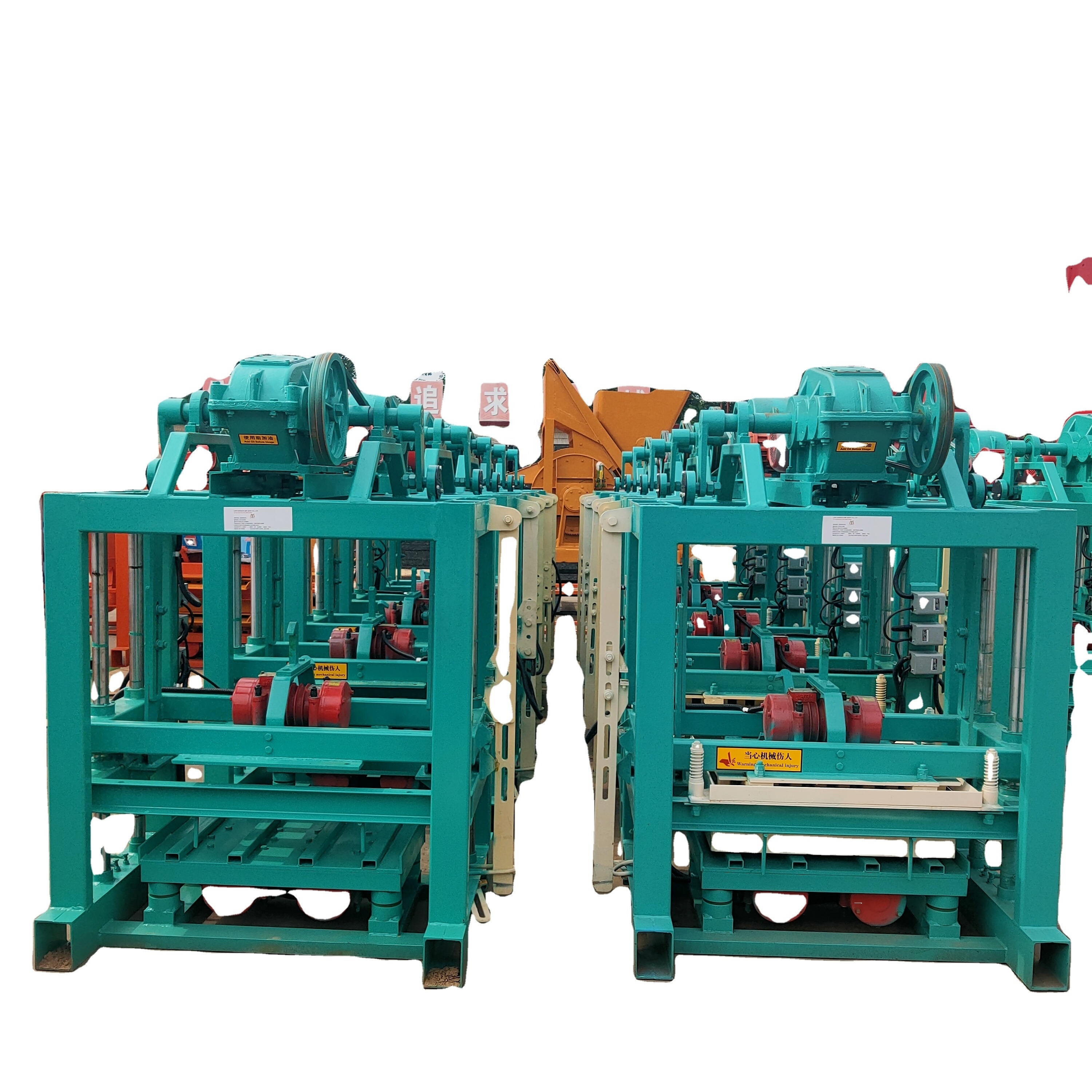 best selling QTJ4-40 concrete block machine shengya block machine interlocking brick mold