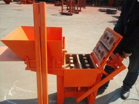 manufacture sale qmr2-40 hand press manual ecological brick machine