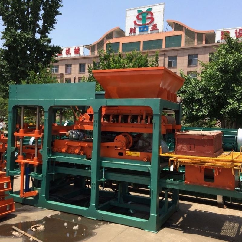 QT10-15 cement construction breaks making machine concrete hollow block making machine prices of block moulding machine in ghana