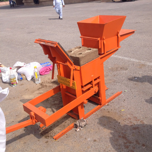 Block Laying Soil Brick Making Machine Price Concrete Block Machine Manual Press Brick  QMR2-40