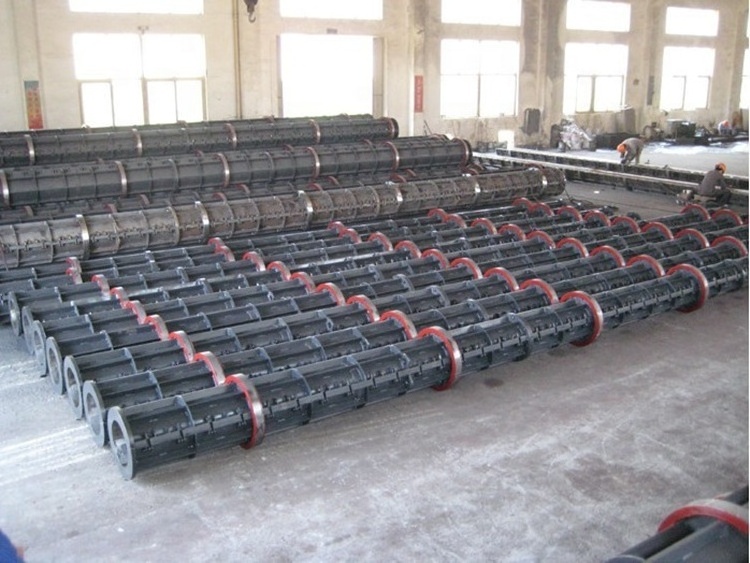 Shengya spun electric concrete pole/pile making machinery price, concrete pole mould for sale