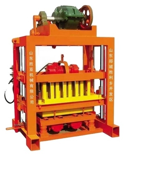 QTJ4-40B  brick blocking making cement   machine Intelligent machine