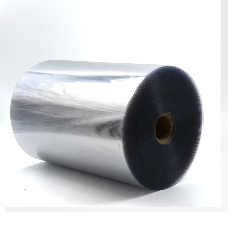 Factory Price High Transparent PET Film Roll Rigid Plastic PET Film Sheet For Folding Box