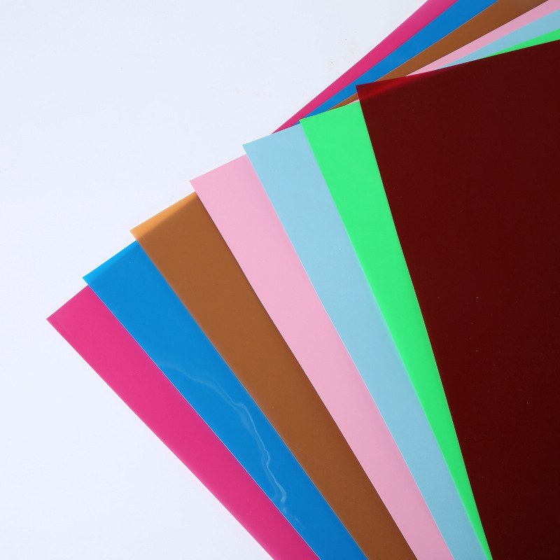 Factory Selling 0.2MM 0.3MM 0.5MM 0.8MM Polypropylene Sheet Matt Colour PP Plastic Sheet For Folding Box