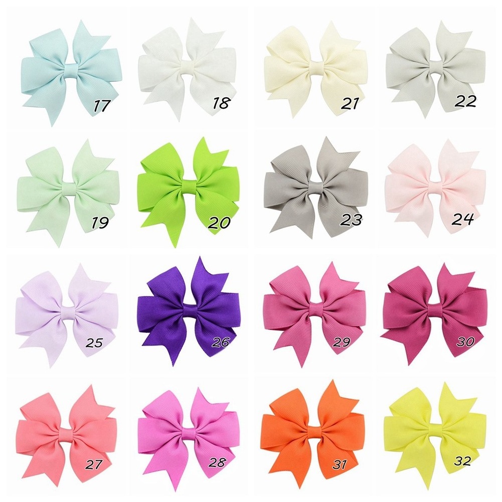 custom grosgrain boutique hair bow