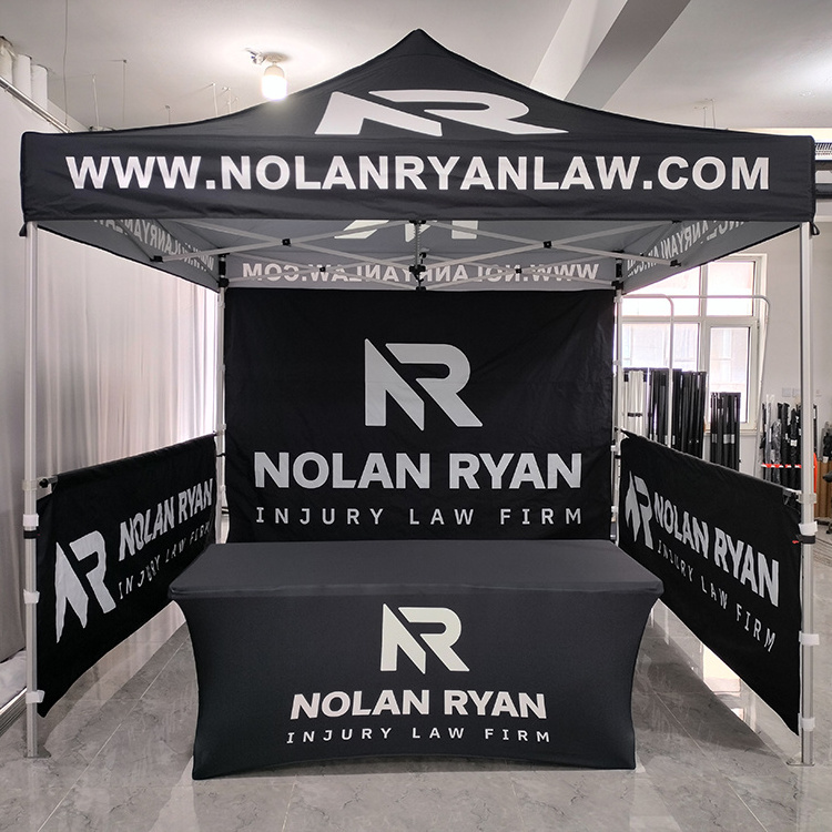 3x3 custom tent event folding outdoor heavy duty aluminum gazebo