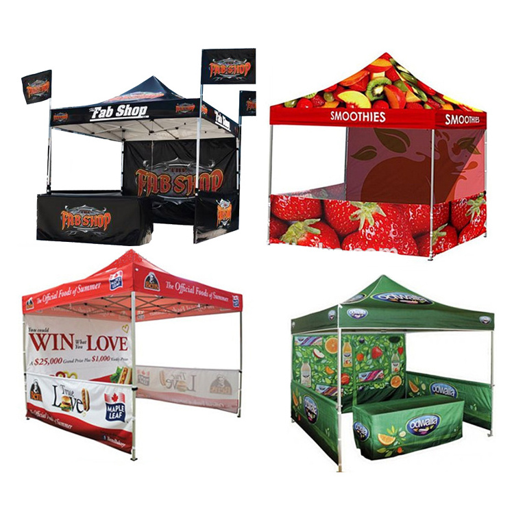 10 x 10 Pop Up Canopy Commercial Event Canopy Market Stall Canopy Booth Outdoor Trade Show Booth