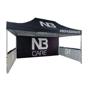 Sunshine Waterproof steel frame Gazebo 3 X 4.5 M Trade Show Canopy Tent 10x15 Pop Up advertising Display Tents