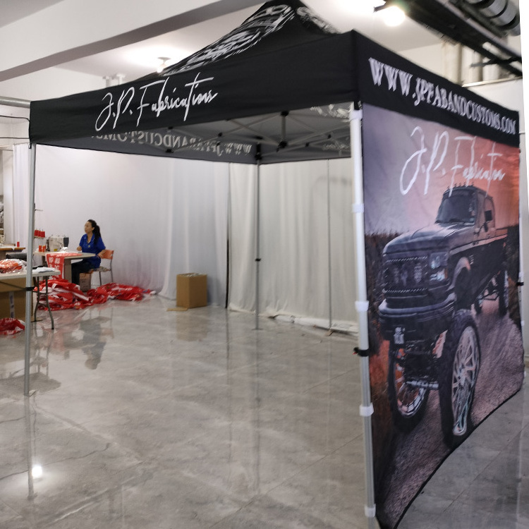 Sunshine cheap car trade show canopy tent aluminum gazebo 3x3 customize logo tent for event