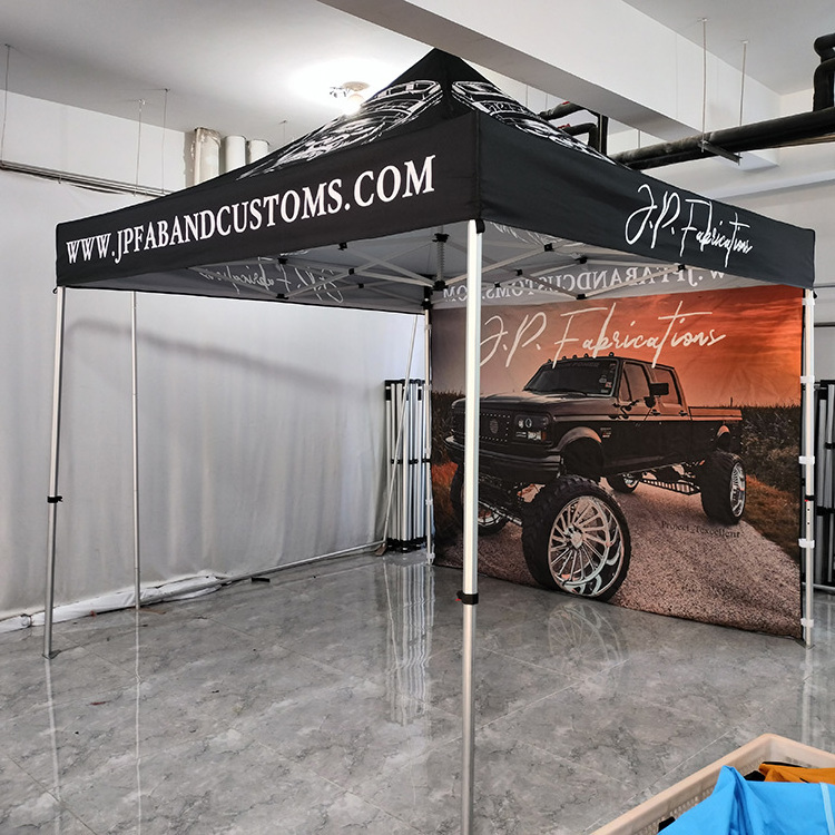 Sunshine cheap car trade show canopy tent aluminum gazebo 3x3 customize logo tent for event