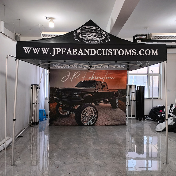 Sunshine cheap car trade show canopy tent aluminum gazebo 3x3 customize logo tent for event