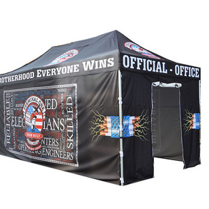 Sunshine 3X6m pop up tent 10x20 ft canopy tent full side walls printing