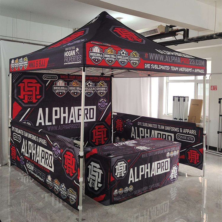 durable hexagon metal customized event gazebo beach tents large advertising pop up 3x3 canopy tents for events