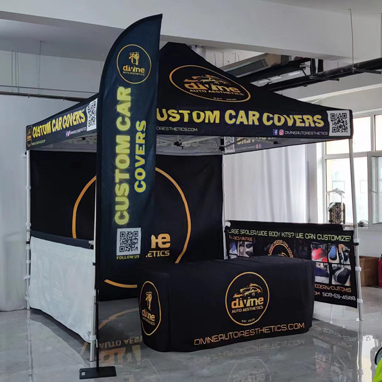 durable hexagon metal customized event gazebo beach tents large advertising pop up 3x3 canopy tents for events