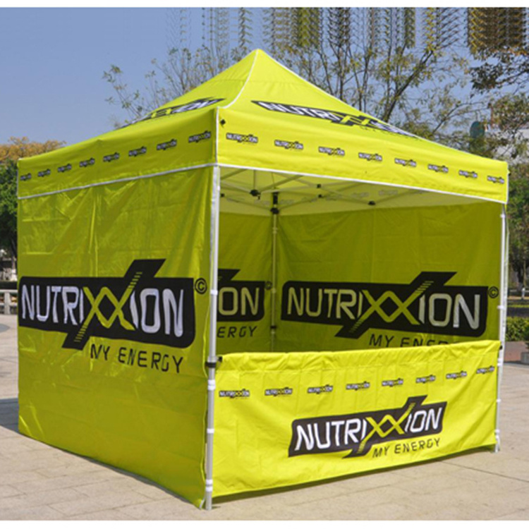 Sunshine 10X10 ft Custom Printing Pop Up Canopy Tent Aluminum Frame Custom Marquee Tent with Sidewalls