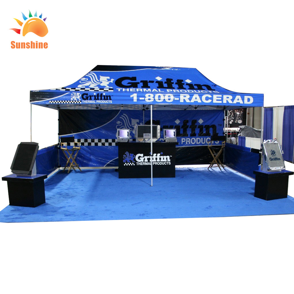 Custom made Pop Up Gazebo Canopy Tent 10X20 Trade Show Tent Commercial Tents