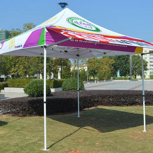 Sunshine custom logo toldo plegable 3x3 big canopy folding outside tent for sale awning gazebo with sidewalls