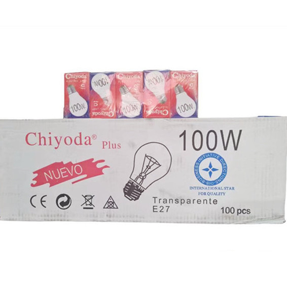 Starlux Chiyoda 100w 60w A55 incandescent normal bulb 127V bombillos light