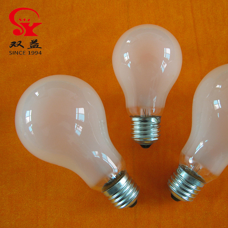 Gls Incandescent Light Bulb A55 A60 A70 Clear And Frosted 25 40 60 75 100w Single Filament Ce