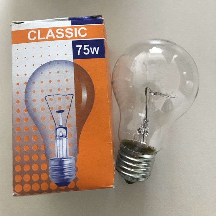 110V 220V clear incandescent candle E27 B22 127v 100w 40w China light bulb